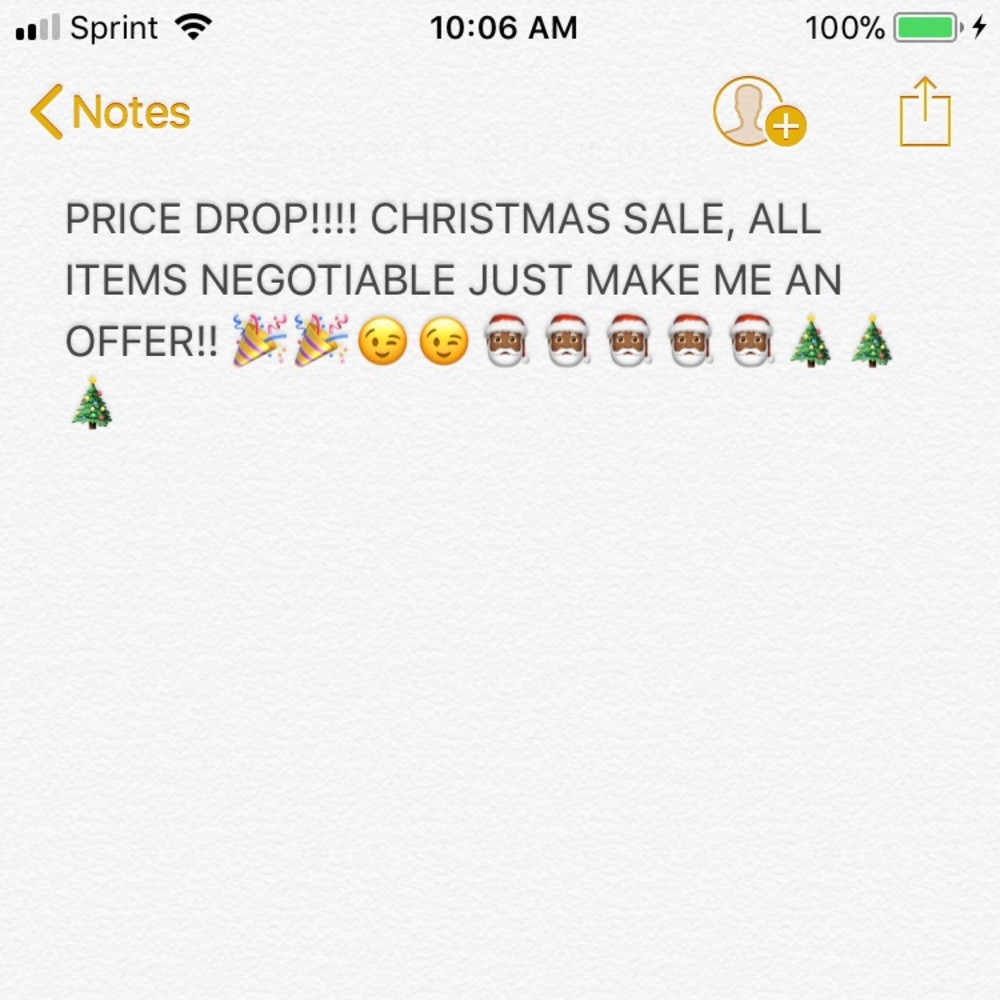 Christmas sale
